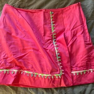 Lilly Pulitzer Pink Skort Shorts Skirt Size 8